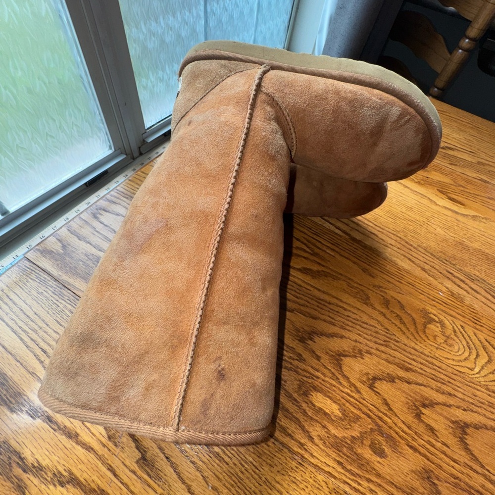 UGG Brown Shearling-Lined Boots size 7 - Picture 9 of 11